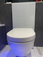 Gerberit Monolith Floor Standing WC Gloss White/Villeroy and Boch Subway Toilet