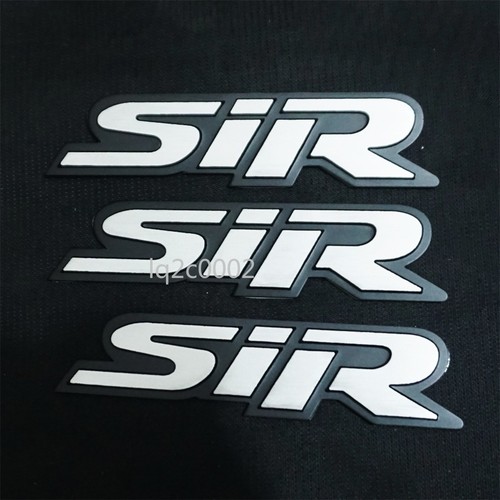 Sir white matte black - white, 3d