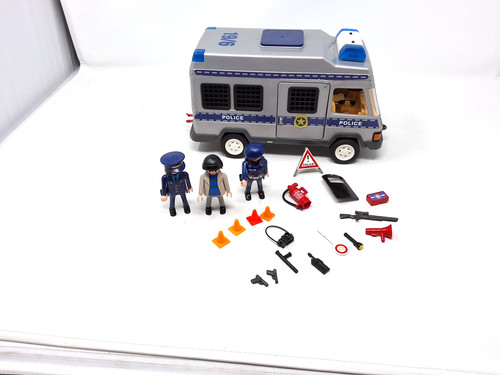 Playmobil 4023 police van - playmobil,