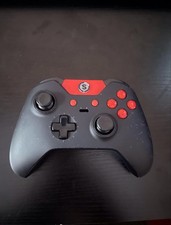 Scuf Xbox One Controller Black & Red Back Paddles Custom Pro Controller Used
