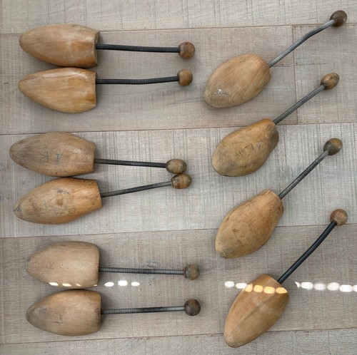 Bundle vintage wooden - wooden, shoe