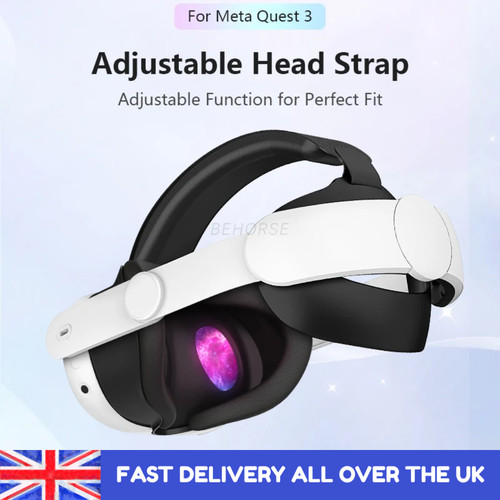 Adjustable head strap for meta - strap,