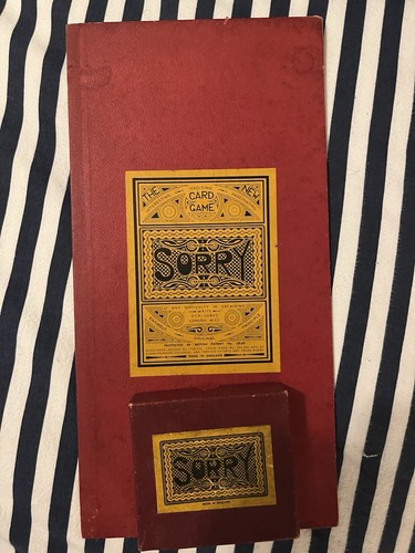 Vintage 1930s sorry - 1930s, game