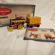 GARRETT ROAD TRACTOR & FLATBED TRAILER ANKER VALLEY #80307 Corgi Glory of Steam