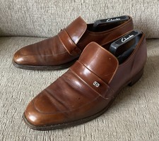 Classic Mens Royal Sceptre Leather Shoes Size 8 Men England & Shoe horns SE