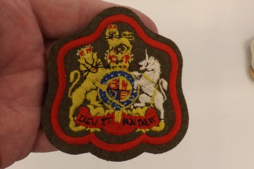 Military cloth badge warrant - badge,