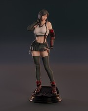 Tifa (FF7 Fan Art)/Sculpture