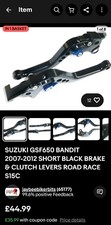 Racing Levers Bandit650S 2009