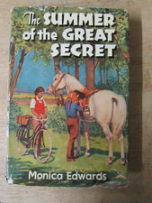 THE SUMMER OF THE GREAT SECRET by MONICA EDWARDS - COLLINS  - H/B D/W