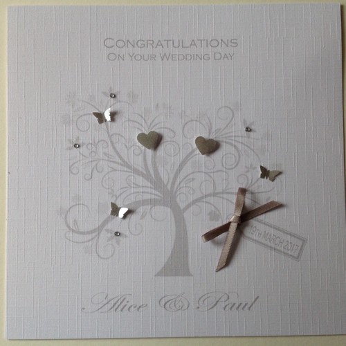 Personalised handmade wedding - personalised,