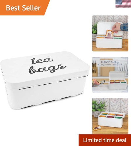 Farmhouse tea bag - box, white