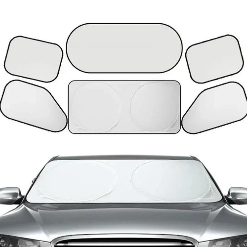 6pcs car window shades - 6pcs,