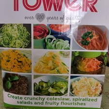 Tower T80410 Health Spudnik Spiralizer Healthier Meals (Spiral Vegetable Cutter)