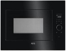 AEG MBE2658SEB Integrated Microwave 900W in Black-Used