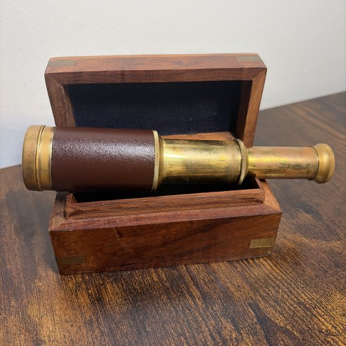 Vintage maritime telescope - maritime,