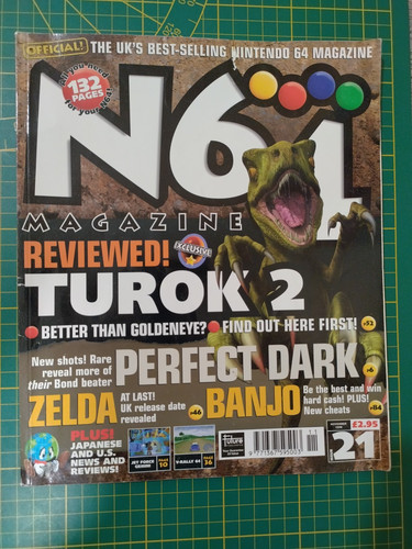 N64 magazine issue - n64, 21