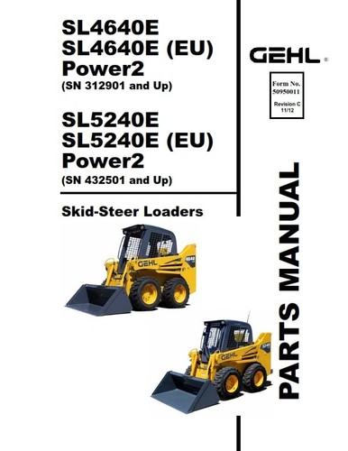 Gehl sl4640e sl5240e - gehl, 2
