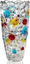 Glass Vase for Flowers, Large