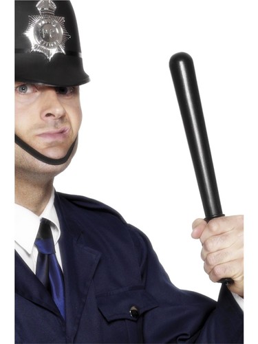 Police squeaking baton - police,