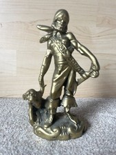 Antique Brass Figure PIRATE &