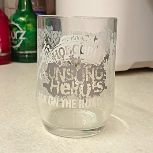 Wychwood beer glass tankard - wychwood,