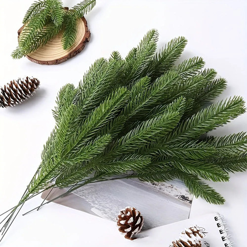 15pcs artificial fir sprigs - fir,