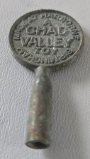 Chad Valley Metal Toy Key Made