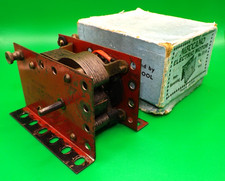 Circa 1930's Meccano red E1 motor, in running order in original box