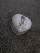 Holly Hobbie Porcelin Trinket Boxes in a Happy Way