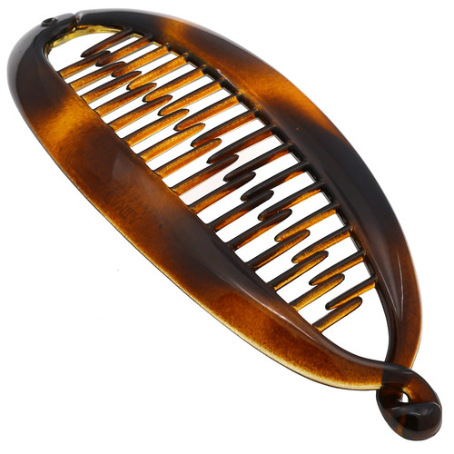 French interlocking ponytail - french,