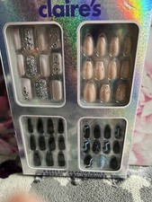 claires accessories 4 Pack Of False Nails RRP £35