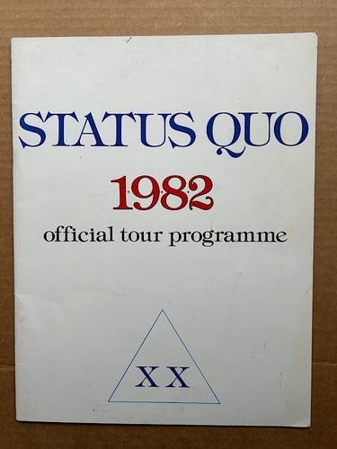 Status quo 2 tour - quo, 1+9+8+2