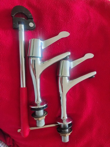 Vogue basin pillar lever taps - vogue,