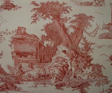 Toile Curtain Fabric Marvic