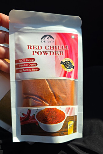 Dura red chilli powder - dura's,