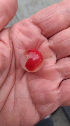 Vitro agate all - agate, "all-red"