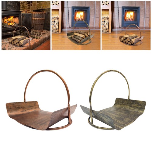 Fireplace log holder sturdy - fireplace,