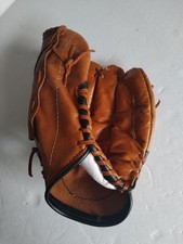 Baseball Catcher's Glove Mitt Size 8 Inch Brown Left Handed Leather