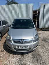 vauxhall zafira B 1.8 Petrol Silver Breaking Bumper Bonnet