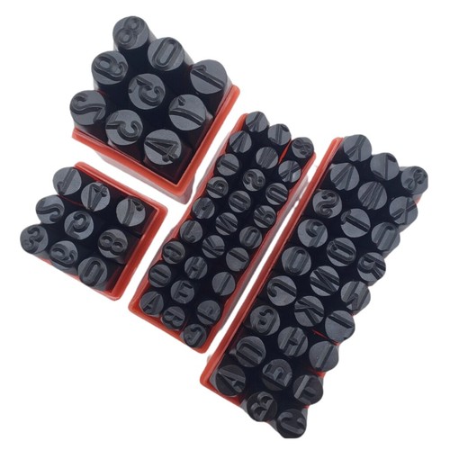 Pcs number letter stamp - pcs,