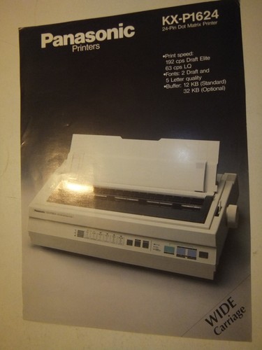 Panasonic printer brochure - ,