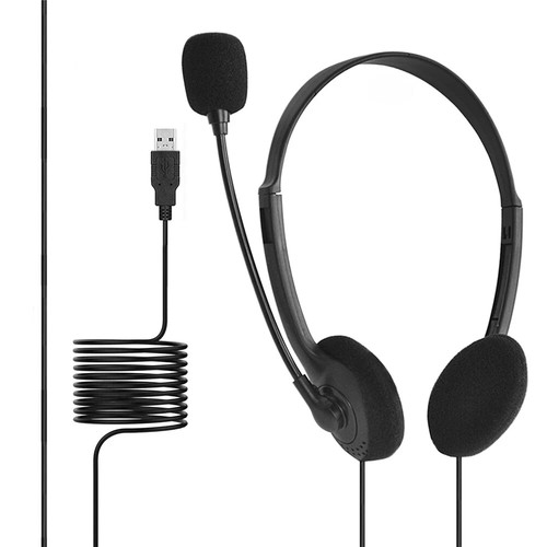 Usb wired headset - wired, with