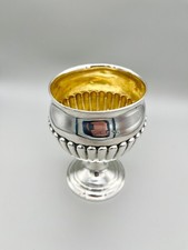GEORGE III STERLING SILVER GOBLET, ROBERT HENNELL, LONDON, 1793