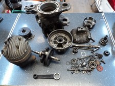 Lambretta Model D 125 Mk1 Engine Case, Crank, Clutch, Barrel etc