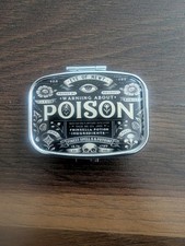 Gothic Poison Metal Pill Box