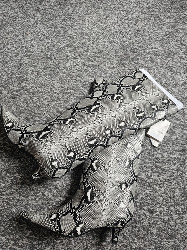 Zara high knee boots - high, snake