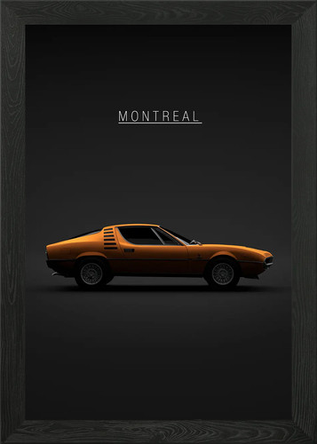 Alfa romeo montreal - alfa, orange
