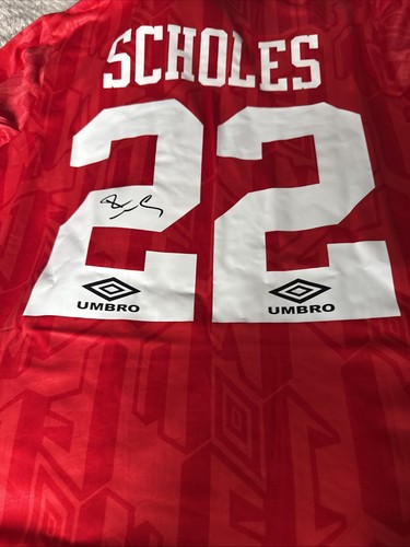 Man utd signed shirt paul - utd,