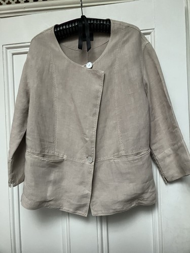 Heavy beige oska jacket - oska, size