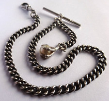 Antique solid silver pocket